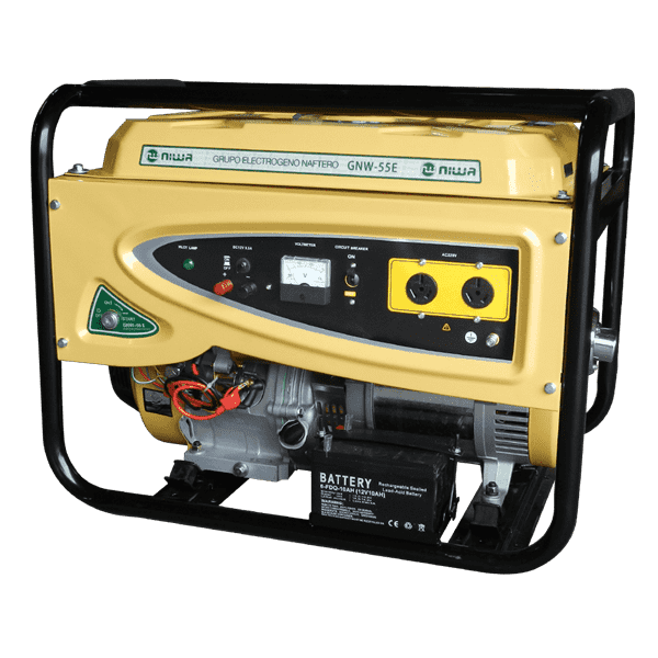 Generador  NIWA  5,5 KVA  13HP  a/elect  220V  nafta
