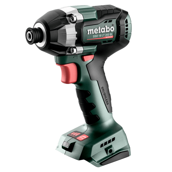 Atornillador de impacto bateria METABO 1/4 SSD18 LT 200 BL
