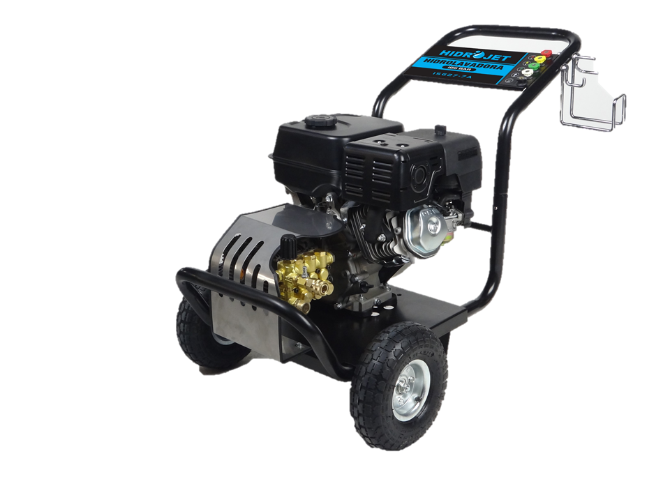 Hidrolavadora industrial hidrojet 7 HP nafta  14,4 lts/min 180 Bar