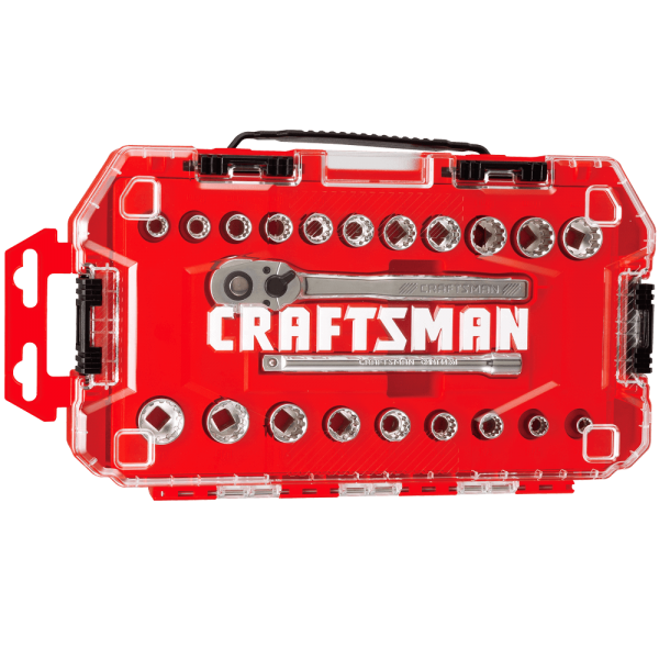 Juego de 22 tubos CRAFTSMAN 3/8" - sistema mm-sae