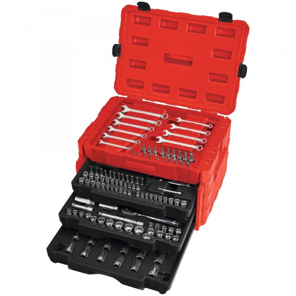 Juego de 268 piezas CRAFTSMAN 1/4", 3/8" y 1/2" - sistema mm-sae