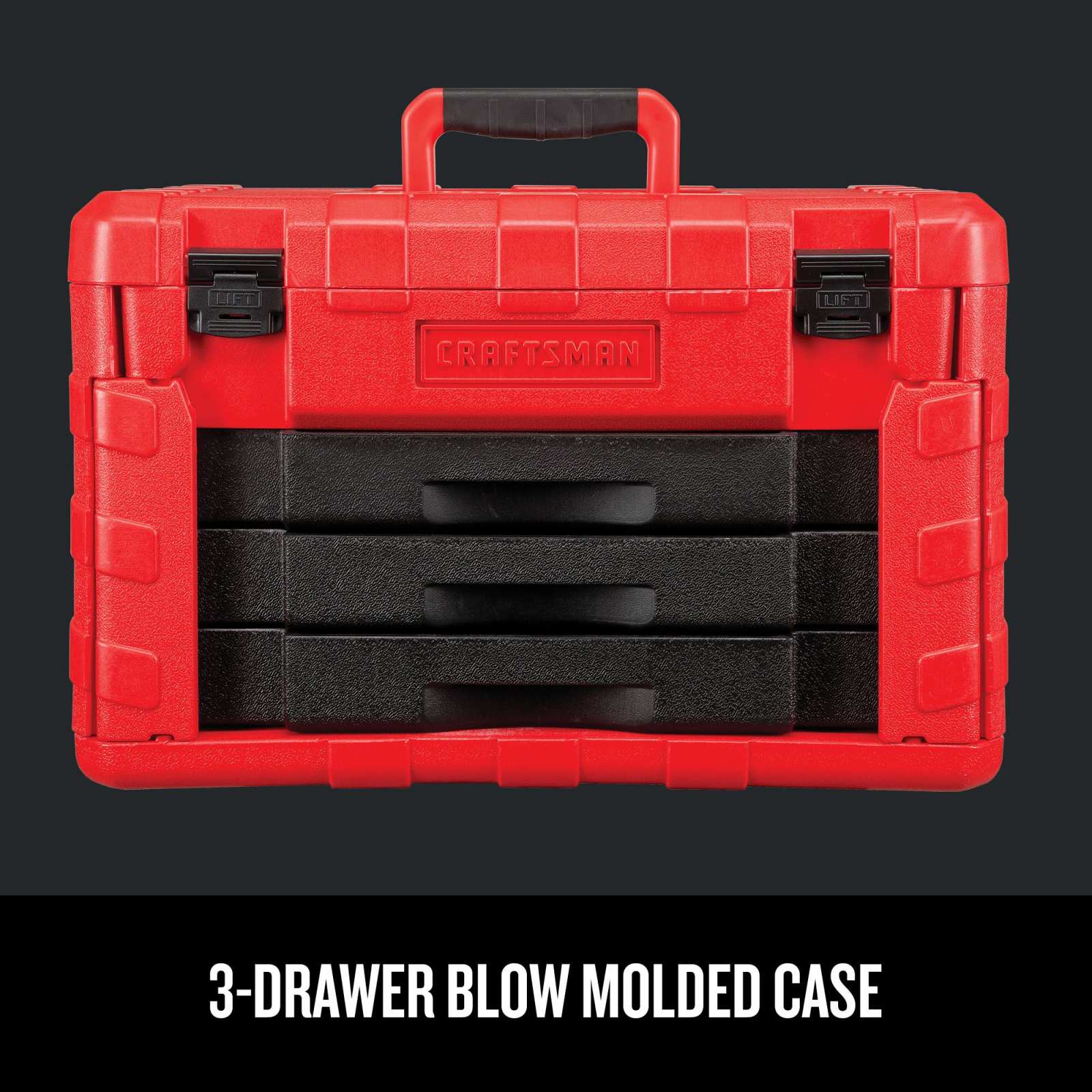 Juego de 268 piezas CRAFTSMAN 1/4", 3/8" y 1/2" - sistema mm-sae