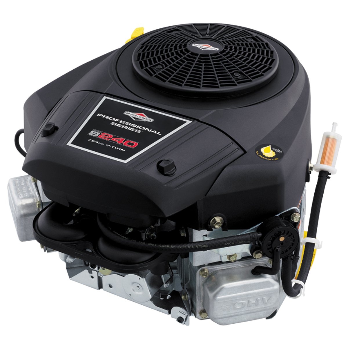 Motor vertical B&S 24HP v-twin-ohv-eje 1 X 4,29"  profesional series