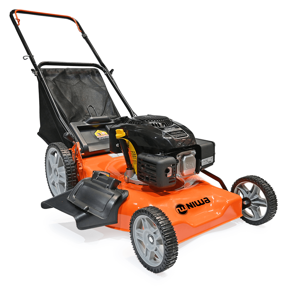 Cortadora cesped NIWA 22" c/bolsa KOHLER 6,75HP con salidac/reg ruedas altas