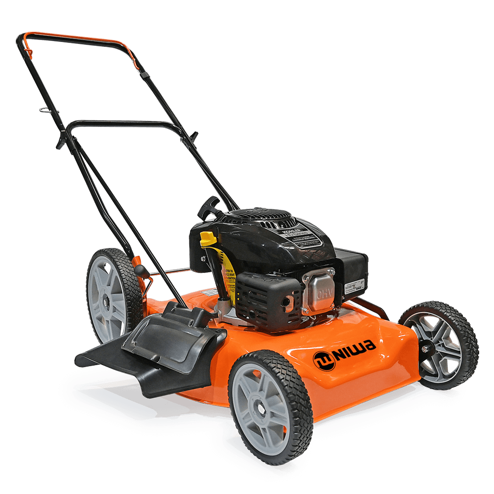 Cortadora cesped NIWA 22" sin bolsa KOHLER 6,75HP con salidac/reg ruedas altas