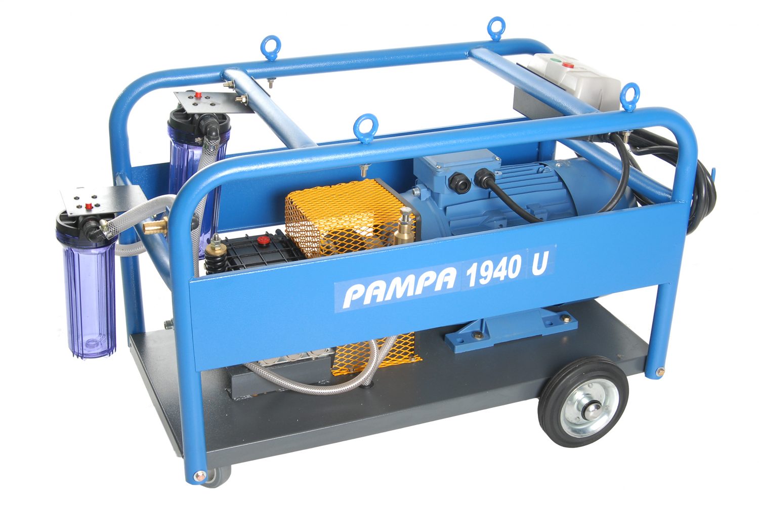 Hidrolavadora pampa 2135A industrial 350 bares 21L/MIN USO continuo 380V