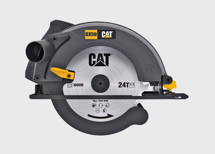 Sierra circular CAT 1400W 184MM 5800RPM