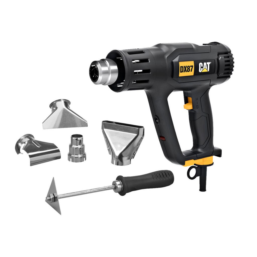 Pistola de calor CAT 2000W 50-600ºC 2 velocidades DX87