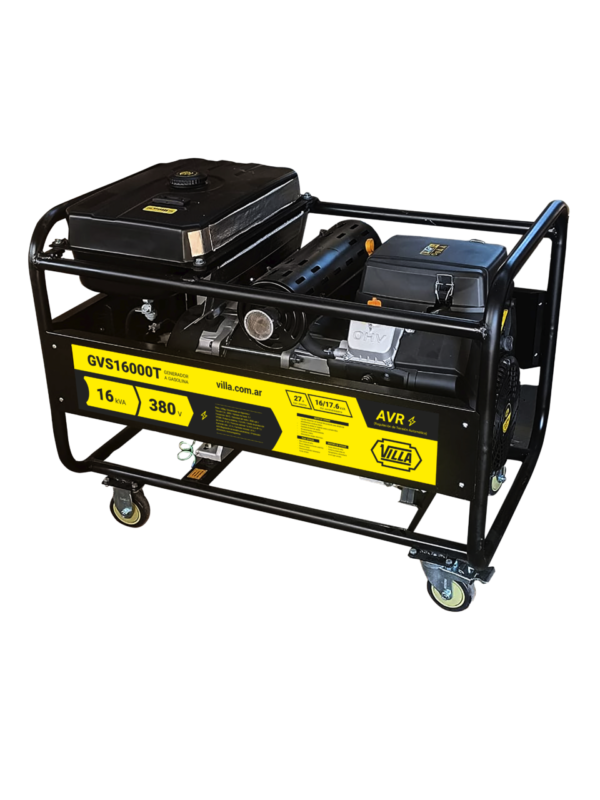 Generador villa  16 KVA trifasico nafta motor bicilindrico 25HP